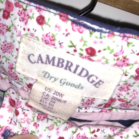 Cambridge Dry Goods plus size shorts size 20 - Picture 3 of 5